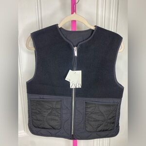 NWT ZARA collection
reversible wool waistcoat